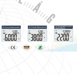 PM2018B lakatfogó multiméter 600A AC automatikus méréshatár váltással, kapacitás mérés, frekvencia mérés, hőmérséklet mérés