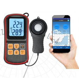 ABM L103 fejlett fénymérő Luxmérő megvilágításmérő hőmérsékletmérő Bluetooth kapcsolattal